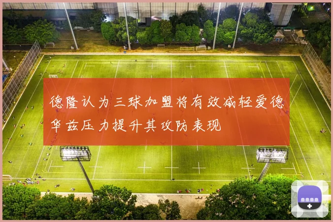 德隆认为三球加盟将有效减轻爱德华兹压力提升其攻防表现